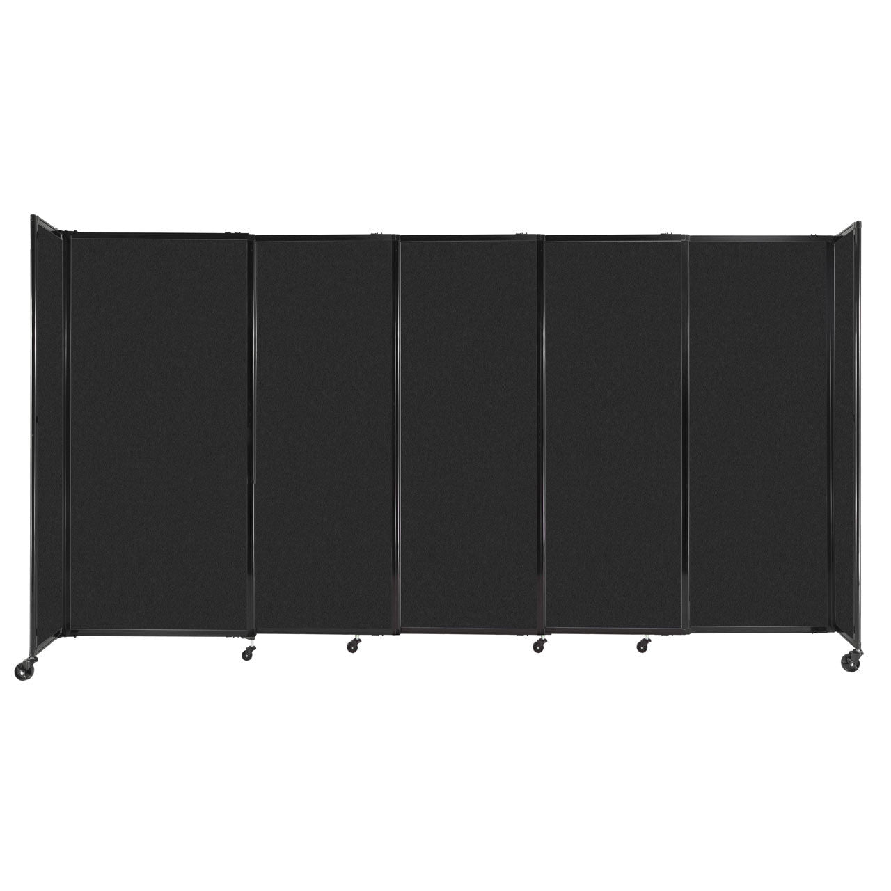 Room Divider Straight Wall Sliding Portable Partition SoundSorb (FZA-STRAIGHT-S) - SchoolOutlet
