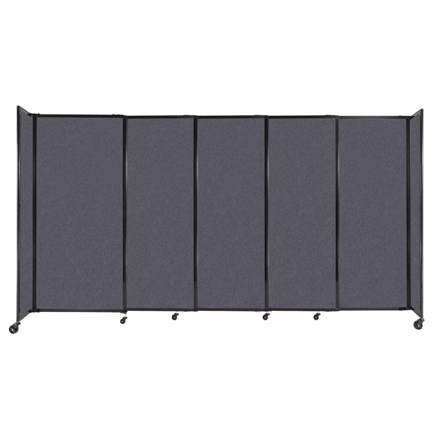 Room Divider Straight Wall Sliding Portable Partition SoundSorb (FZA-STRAIGHT-S) - SchoolOutlet
