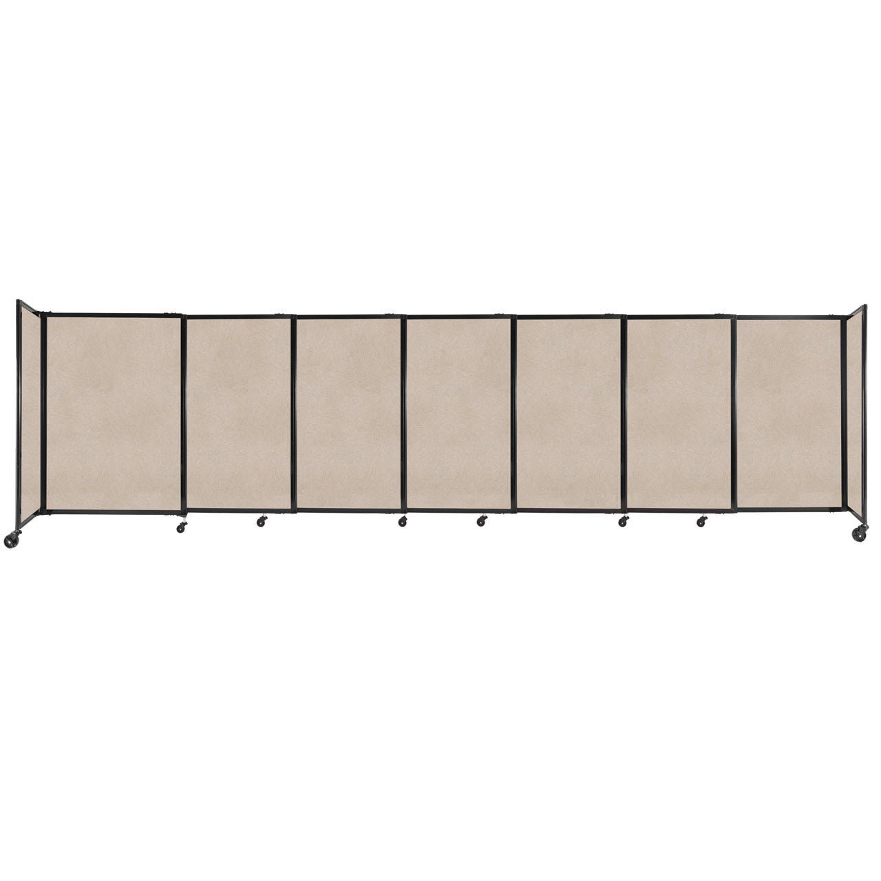 Room Divider Straight Wall Sliding Portable Partition SoundSorb (FZA-STRAIGHT-S) - SchoolOutlet