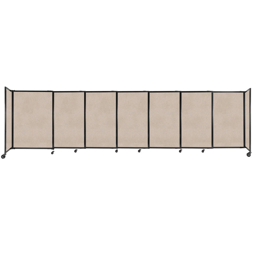 Room Divider Straight Wall Sliding Portable Partition SoundSorb (FZA-STRAIGHT-S) - SchoolOutlet