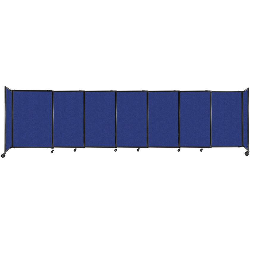 Room Divider Straight Wall Sliding Portable Partition SoundSorb (FZA-STRAIGHT-S) - SchoolOutlet