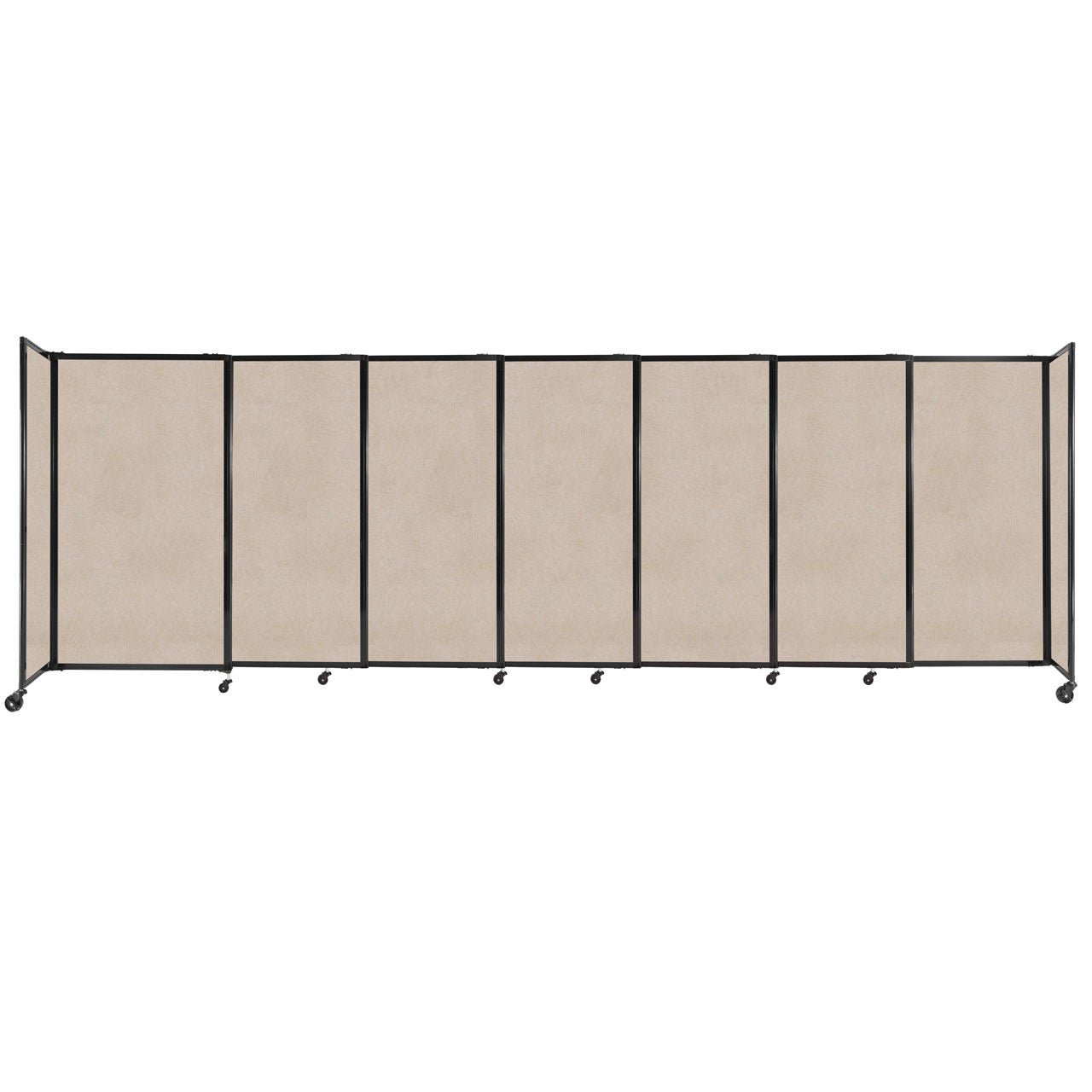 Room Divider Straight Wall Sliding Portable Partition SoundSorb (FZA-STRAIGHT-S) - SchoolOutlet
