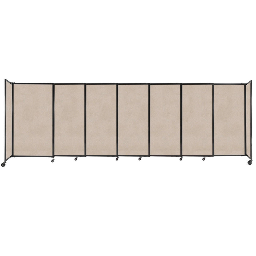 Room Divider Straight Wall Sliding Portable Partition SoundSorb (FZA-STRAIGHT-S) - SchoolOutlet
