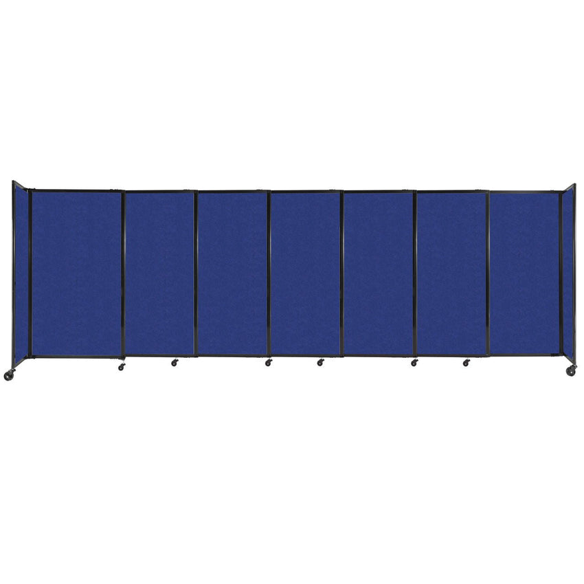 Room Divider Straight Wall Sliding Portable Partition SoundSorb (FZA-STRAIGHT-S) - SchoolOutlet