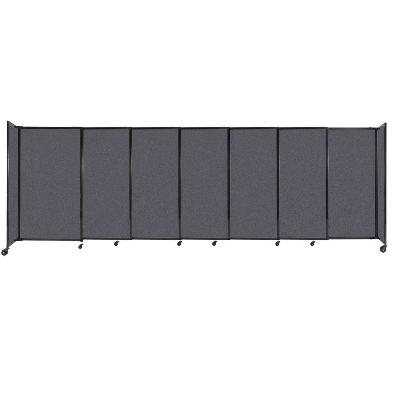 Room Divider Straight Wall Sliding Portable Partition SoundSorb (FZA-STRAIGHT-S) - SchoolOutlet