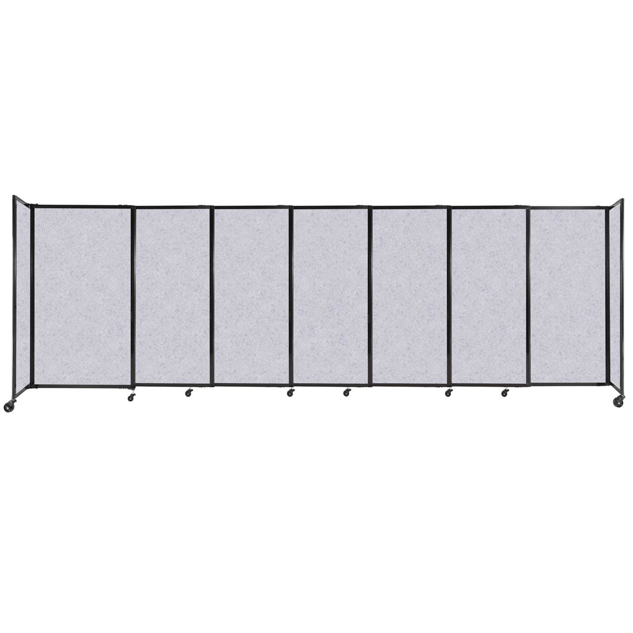 Room Divider Straight Wall Sliding Portable Partition SoundSorb (FZA-STRAIGHT-S) - SchoolOutlet