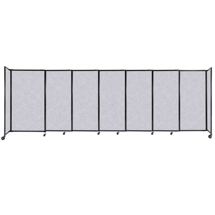 Room Divider Straight Wall Sliding Portable Partition SoundSorb (FZA-STRAIGHT-S) - SchoolOutlet
