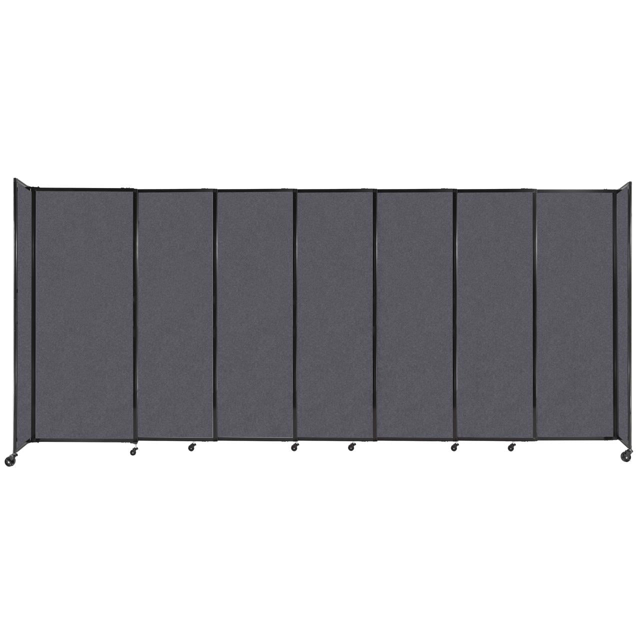 Room Divider Straight Wall Sliding Portable Partition SoundSorb (FZA-STRAIGHT-S) - SchoolOutlet