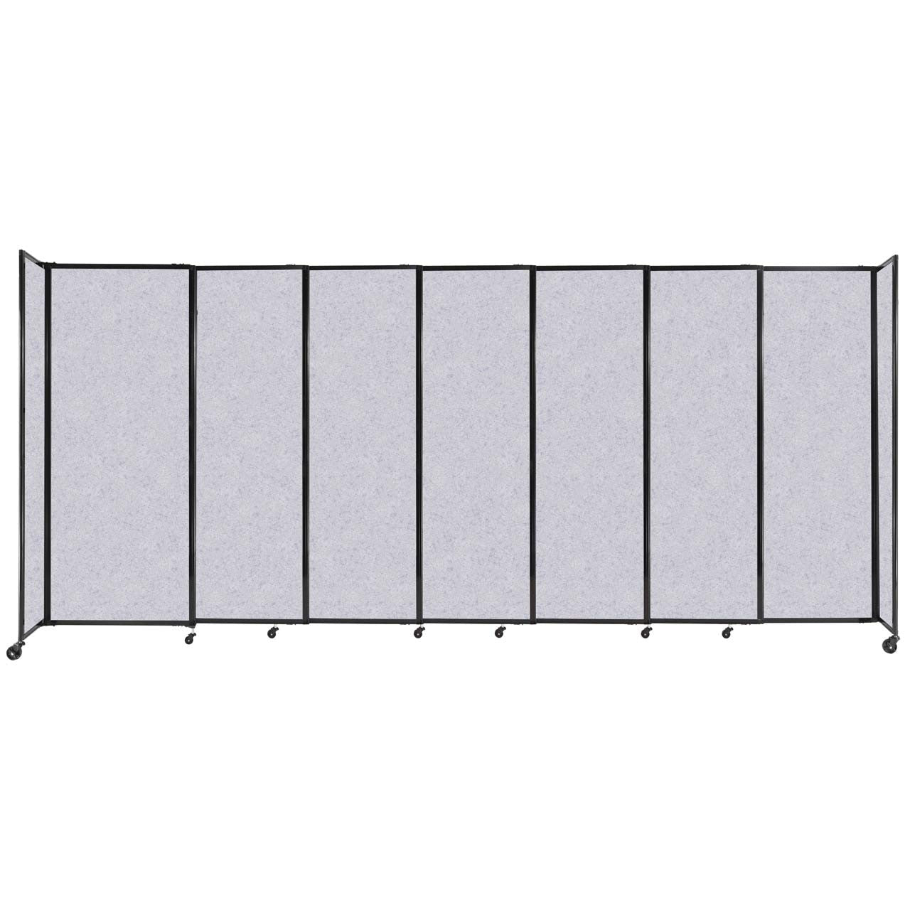 Room Divider Straight Wall Sliding Portable Partition SoundSorb (FZA-STRAIGHT-S) - SchoolOutlet