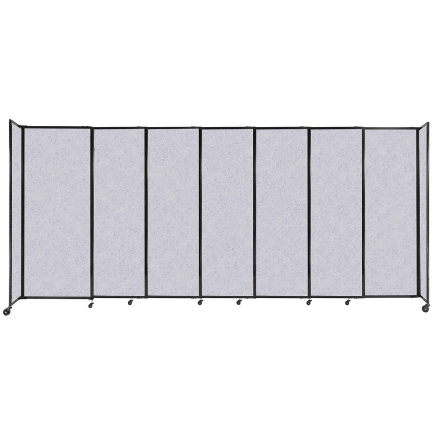 Room Divider Straight Wall Sliding Portable Partition SoundSorb (FZA-STRAIGHT-S) - SchoolOutlet