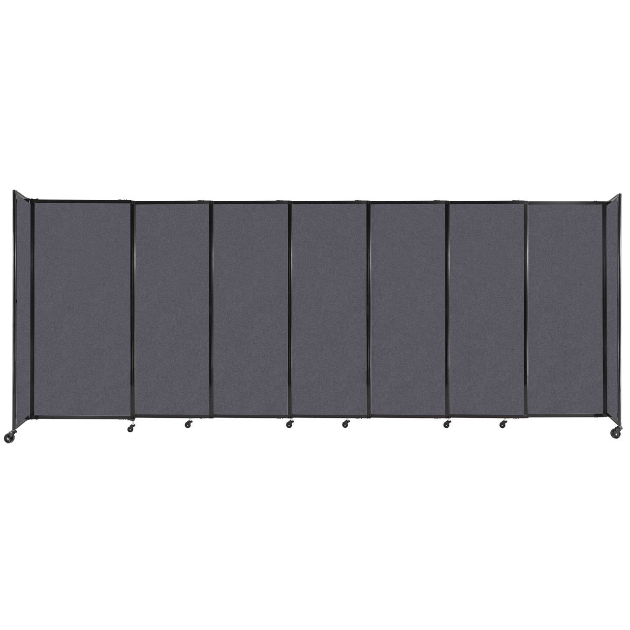 Room Divider Straight Wall Sliding Portable Partition SoundSorb (FZA-STRAIGHT-S) - SchoolOutlet