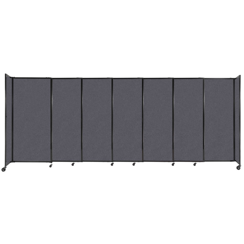 Room Divider Straight Wall Sliding Portable Partition SoundSorb (FZA-STRAIGHT-S) - SchoolOutlet