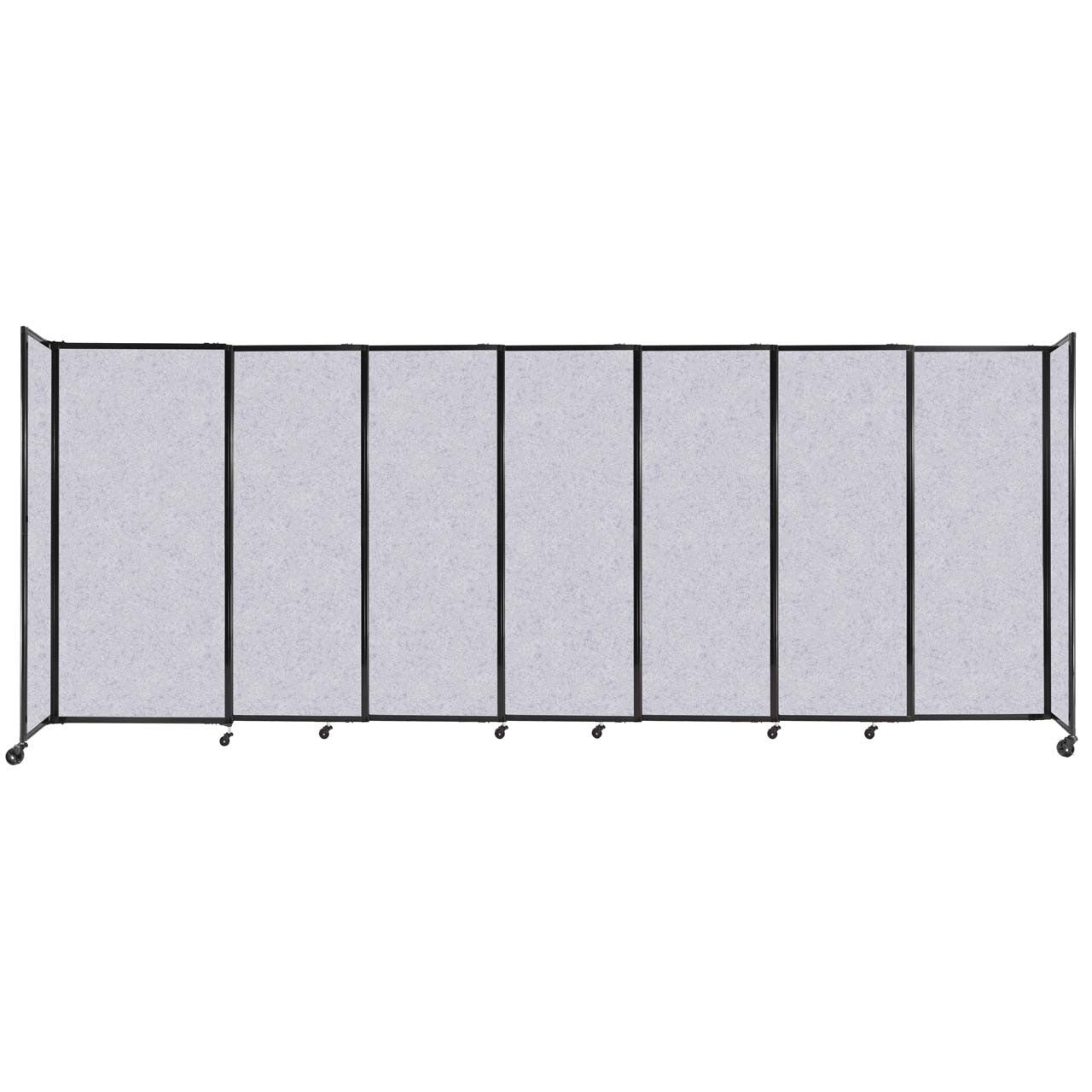 Room Divider Straight Wall Sliding Portable Partition SoundSorb (FZA-STRAIGHT-S) - SchoolOutlet