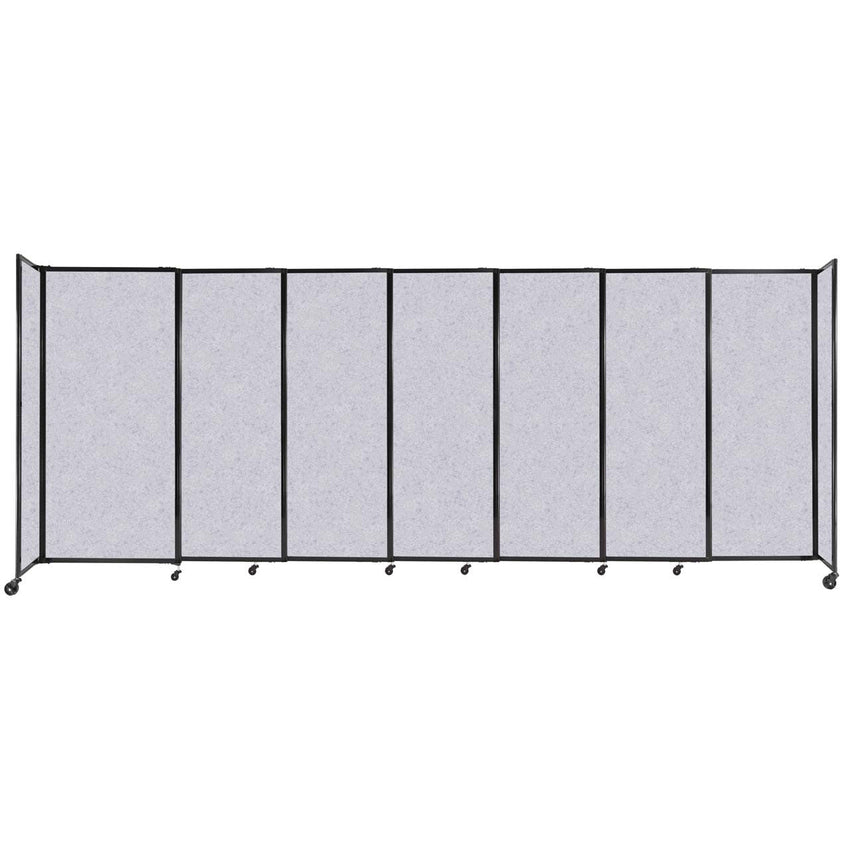 Room Divider Straight Wall Sliding Portable Partition SoundSorb (FZA-STRAIGHT-S) - SchoolOutlet