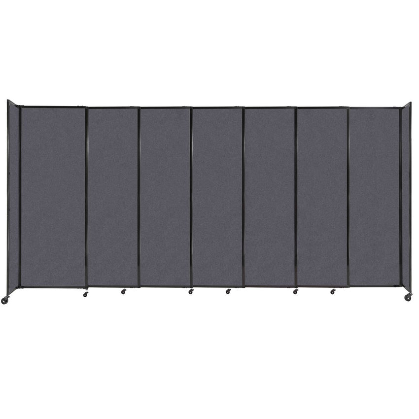 Room Divider Straight Wall Sliding Portable Partition SoundSorb (FZA-STRAIGHT-S) - SchoolOutlet
