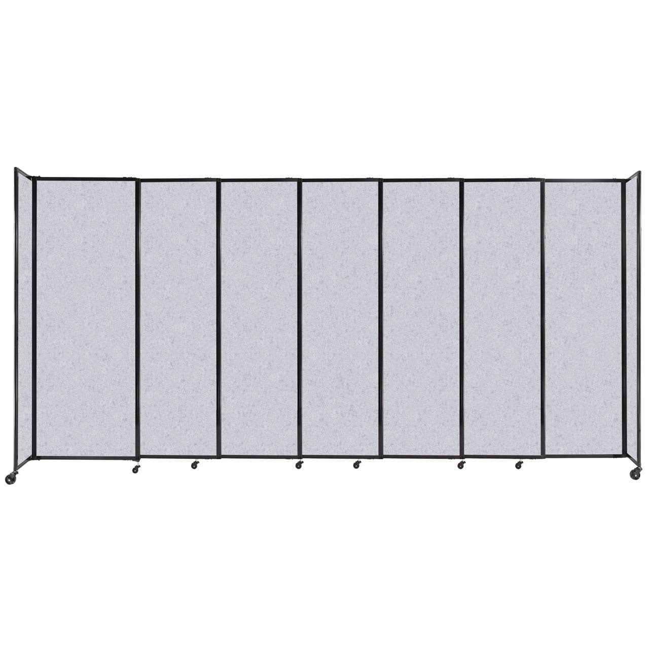 Room Divider Straight Wall Sliding Portable Partition SoundSorb (FZA-STRAIGHT-S) - SchoolOutlet