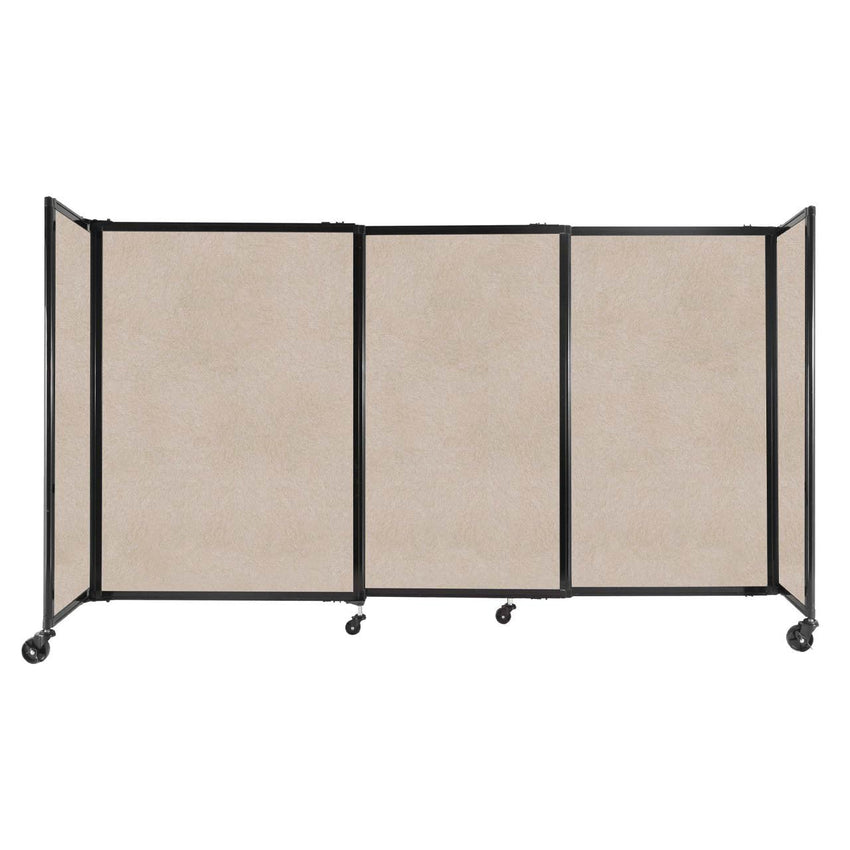 Room Divider Straight Wall Sliding Portable Partition SoundSorb (FZA-STRAIGHT-S) - SchoolOutlet
