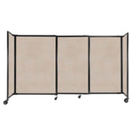 Room Divider Straight Wall Sliding Portable Partition SoundSorb (FZA-STRAIGHT-S) - SchoolOutlet