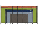 Room Divider Straight Wall Sliding Portable Partition SoundSorb (FZA-STRAIGHT-S) - SchoolOutlet