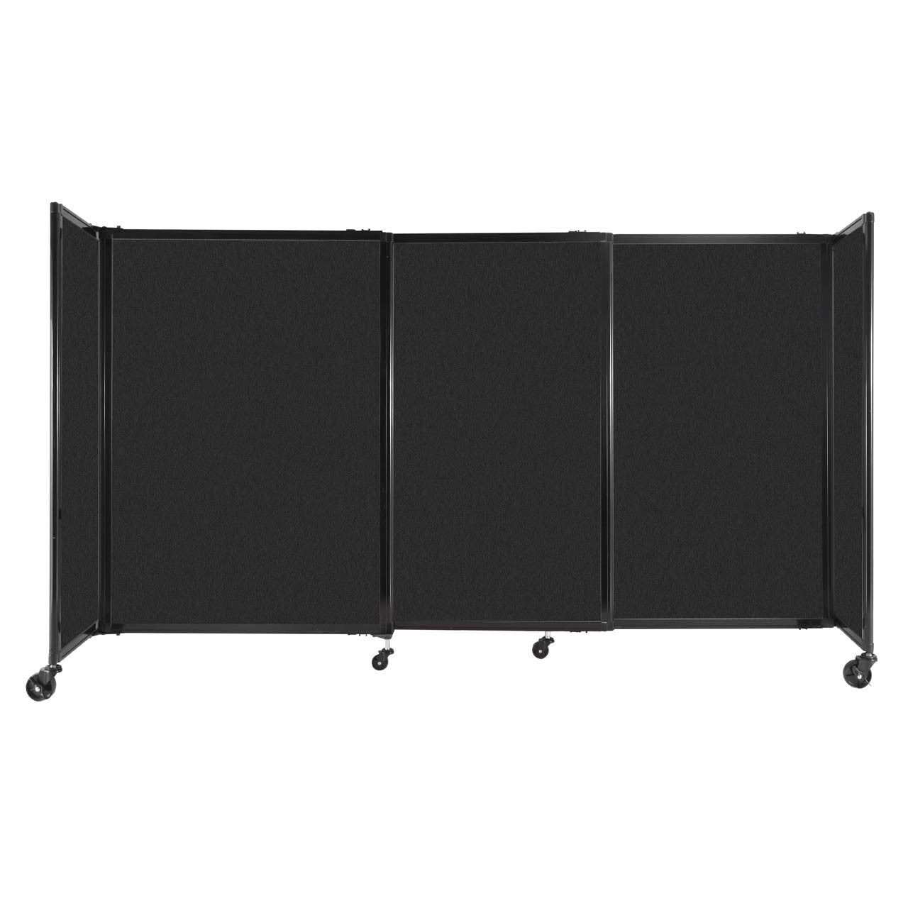 Room Divider Straight Wall Sliding Portable Partition SoundSorb (FZA-STRAIGHT-S) - SchoolOutlet