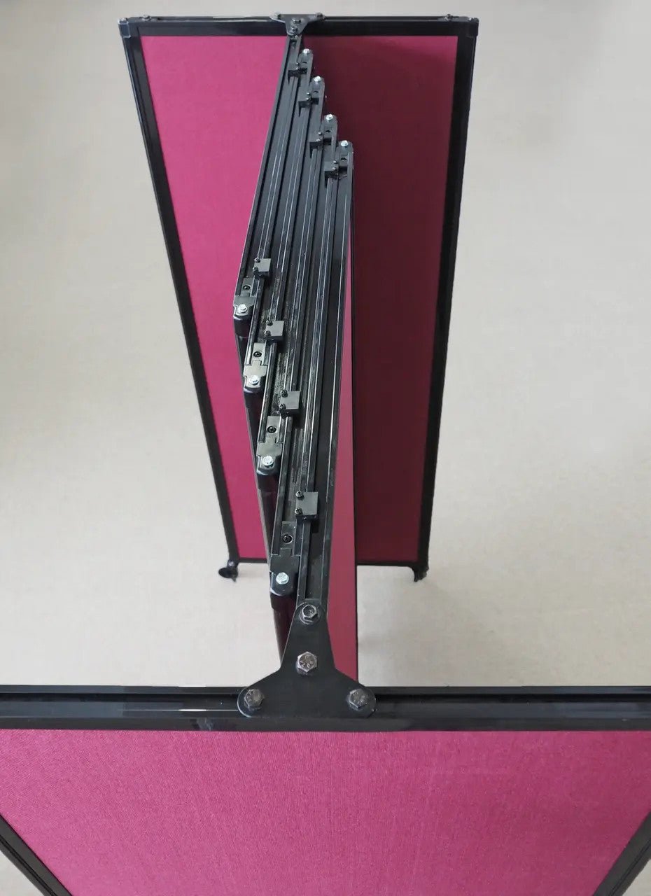 Room Divider Straight Wall Sliding Portable Partition SoundSorb (FZA-STRAIGHT-S) - SchoolOutlet