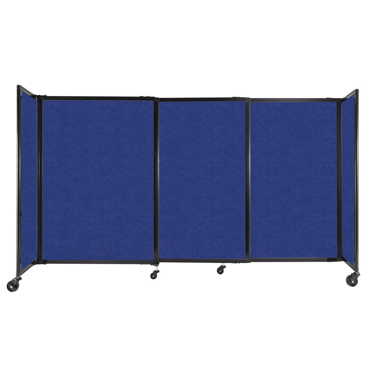 Room Divider Straight Wall Sliding Portable Partition SoundSorb (FZA-STRAIGHT-S) - SchoolOutlet