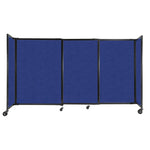 Room Divider Straight Wall Sliding Portable Partition SoundSorb (FZA-STRAIGHT-S) - SchoolOutlet