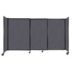 Room Divider Straight Wall Sliding Portable Partition SoundSorb (FZA-STRAIGHT-S) - SchoolOutlet