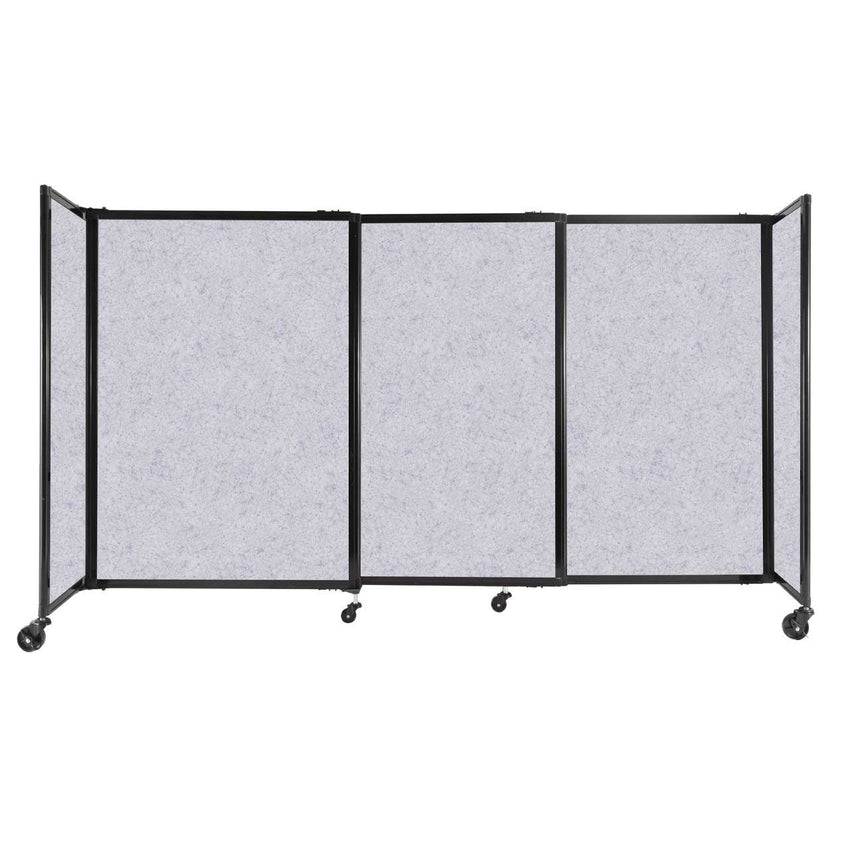 Room Divider Straight Wall Sliding Portable Partition SoundSorb (FZA-STRAIGHT-S) - SchoolOutlet