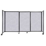 Room Divider Straight Wall Sliding Portable Partition SoundSorb (FZA-STRAIGHT-S) - SchoolOutlet