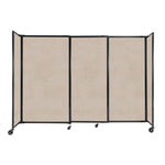 Room Divider Straight Wall Sliding Portable Partition SoundSorb (FZA-STRAIGHT-S) - SchoolOutlet