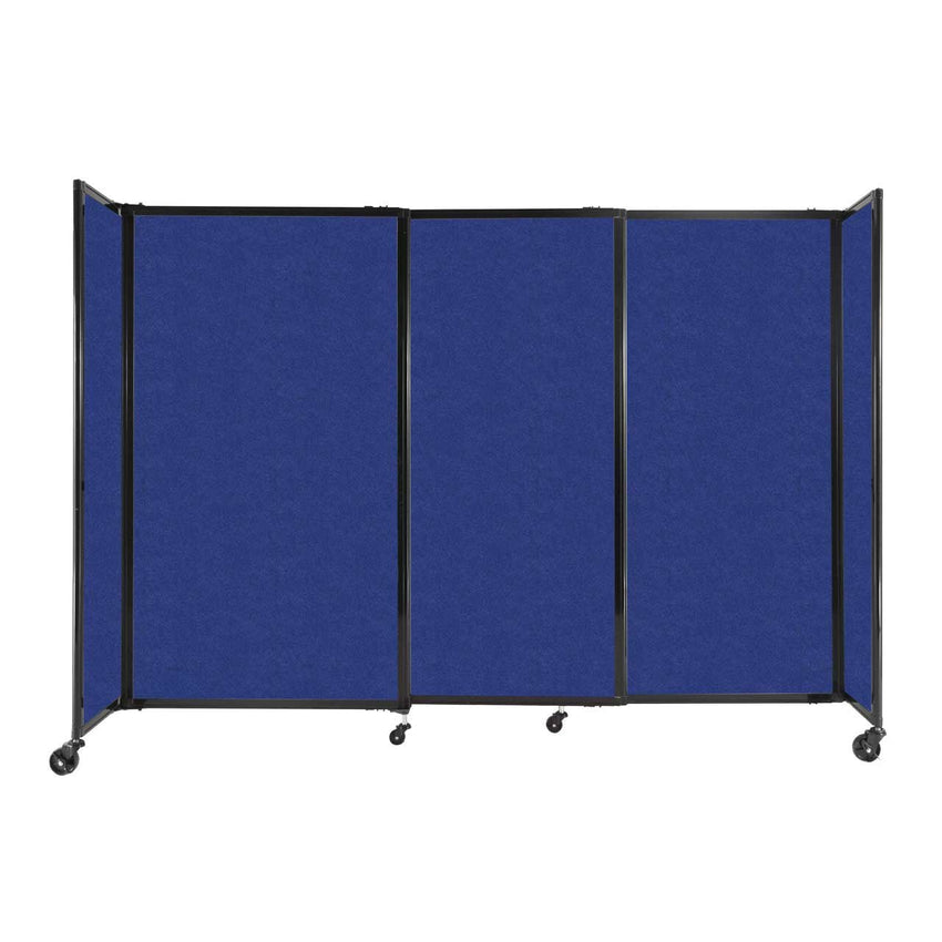 Room Divider Straight Wall Sliding Portable Partition SoundSorb (FZA-STRAIGHT-S) - SchoolOutlet