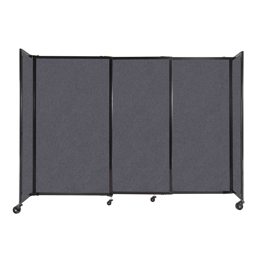 Room Divider Straight Wall Sliding Portable Partition SoundSorb (FZA-STRAIGHT-S) - SchoolOutlet