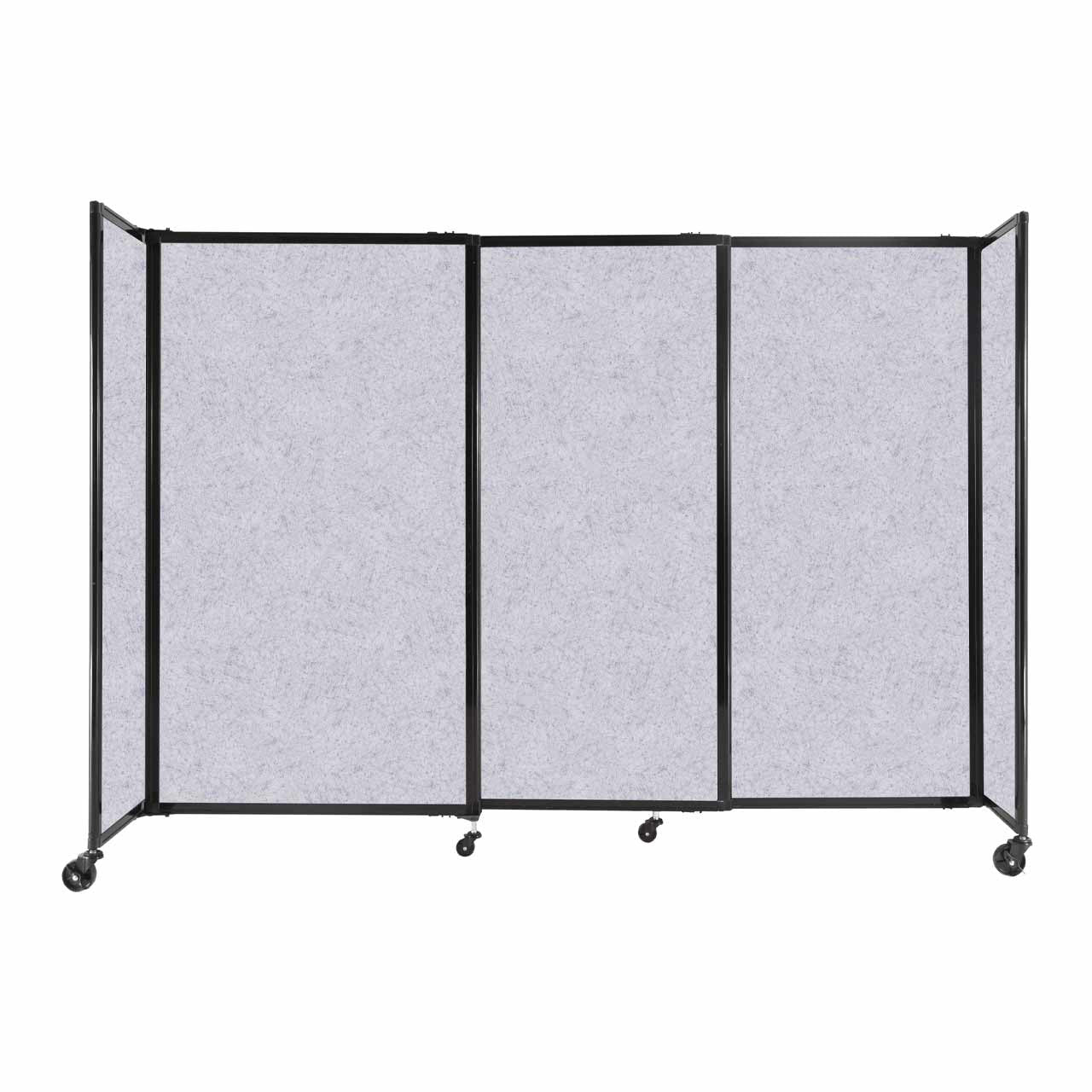 Room Divider Straight Wall Sliding Portable Partition SoundSorb (FZA-STRAIGHT-S) - SchoolOutlet
