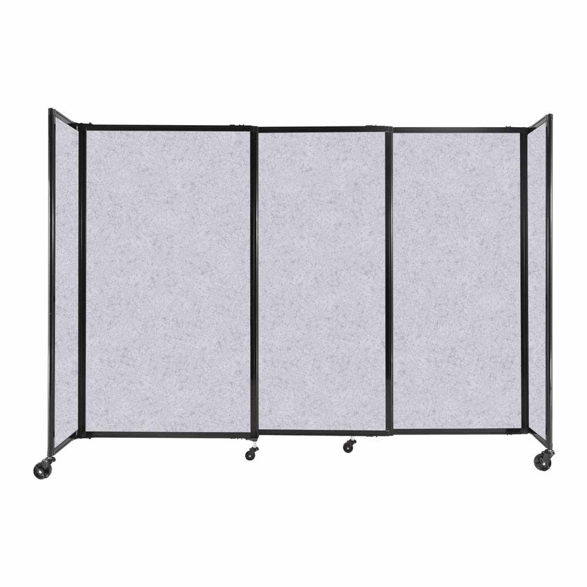 Room Divider Straight Wall Sliding Portable Partition SoundSorb (FZA-STRAIGHT-S) - SchoolOutlet