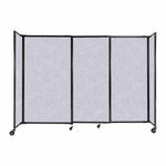 Room Divider Straight Wall Sliding Portable Partition SoundSorb (FZA-STRAIGHT-S) - SchoolOutlet