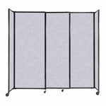 Room Divider Straight Wall Sliding Portable Partition SoundSorb (FZA-STRAIGHT-S) - SchoolOutlet