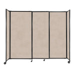 Room Divider Straight Wall Sliding Portable Partition SoundSorb (FZA-STRAIGHT-S) - SchoolOutlet