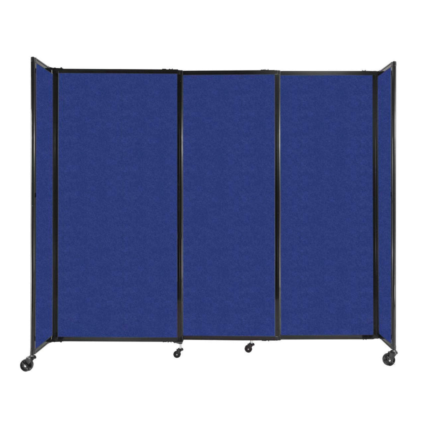 Room Divider Straight Wall Sliding Portable Partition SoundSorb (FZA-STRAIGHT-S) - SchoolOutlet