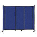 Room Divider Straight Wall Sliding Portable Partition SoundSorb (FZA-STRAIGHT-S) - SchoolOutlet