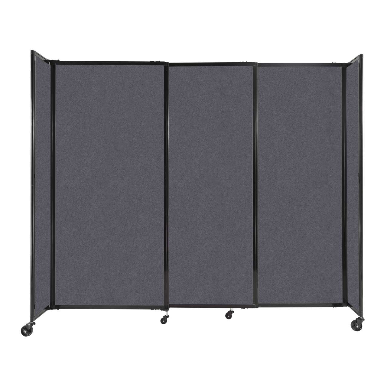 Room Divider Straight Wall Sliding Portable Partition SoundSorb (FZA-STRAIGHT-S) - SchoolOutlet