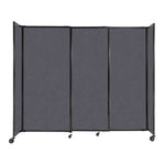 Room Divider Straight Wall Sliding Portable Partition SoundSorb (FZA-STRAIGHT-S) - SchoolOutlet