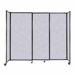 Room Divider Straight Wall Sliding Portable Partition SoundSorb (FZA-STRAIGHT-S) - SchoolOutlet