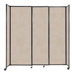 Room Divider Straight Wall Sliding Portable Partition SoundSorb (FZA-STRAIGHT-S) - SchoolOutlet