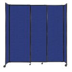 Room Divider Straight Wall Sliding Portable Partition SoundSorb (FZA-STRAIGHT-S) - SchoolOutlet