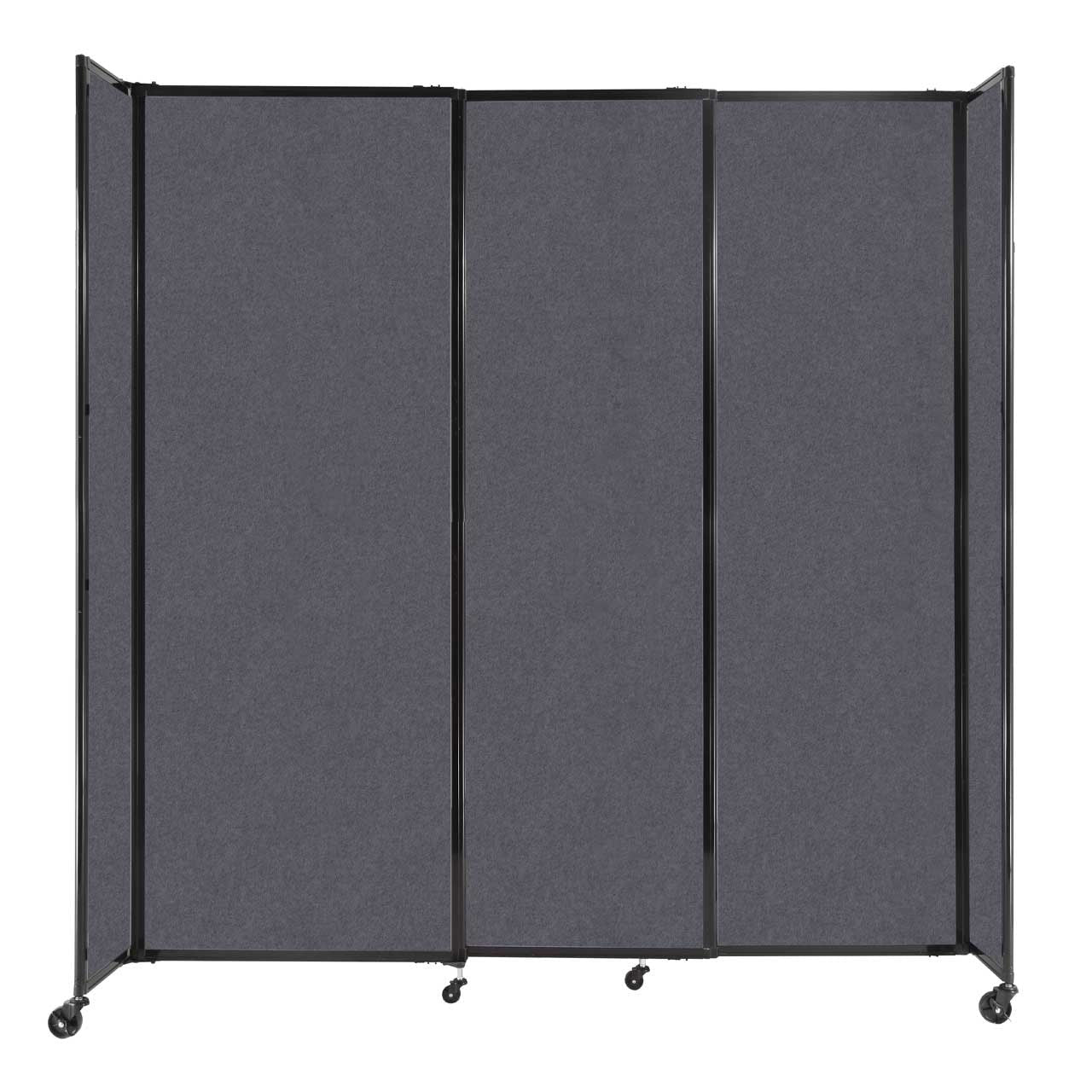 Room Divider Straight Wall Sliding Portable Partition SoundSorb (FZA-STRAIGHT-S) - SchoolOutlet