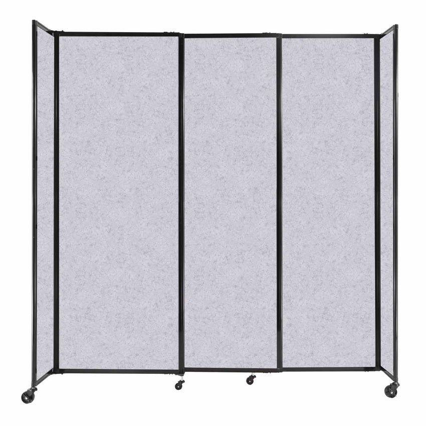 Room Divider Straight Wall Sliding Portable Partition SoundSorb (FZA-STRAIGHT-S) - SchoolOutlet