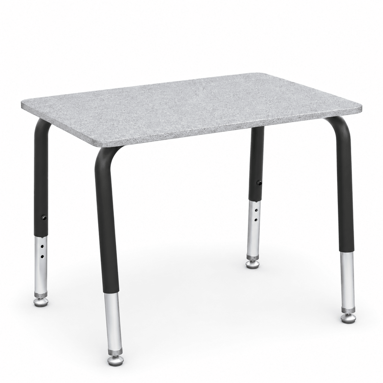Virco 785 School Desk 18" x 24" Laminate Top and Adjustable Height Legs Without Book Box for Students Elementary to University (785NBB) - SchoolOutlet
