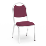 Virco 8917 - Upholstered Stack Chair, Rounded Back, Padded Dome Seat (Virco 8917) - SchoolOutlet