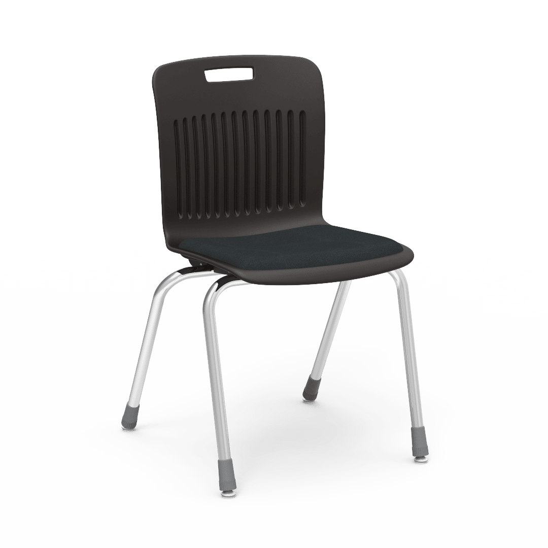 Virco Analogy Series Extra - Large Stack Chair with Padded Seat - 18.5" Seat Height (AN18ELP) - SchoolOutlet